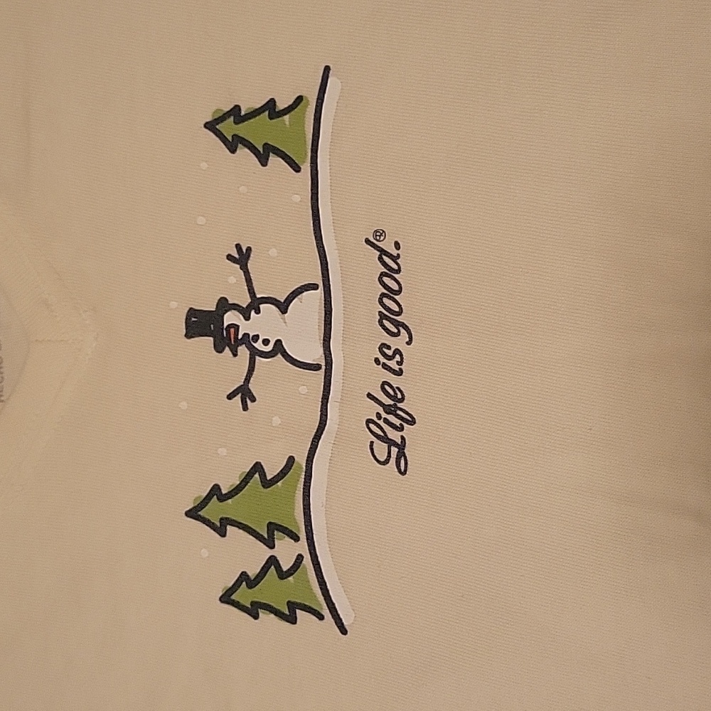Life is Good Winter Shirt - Picture 2 of 4